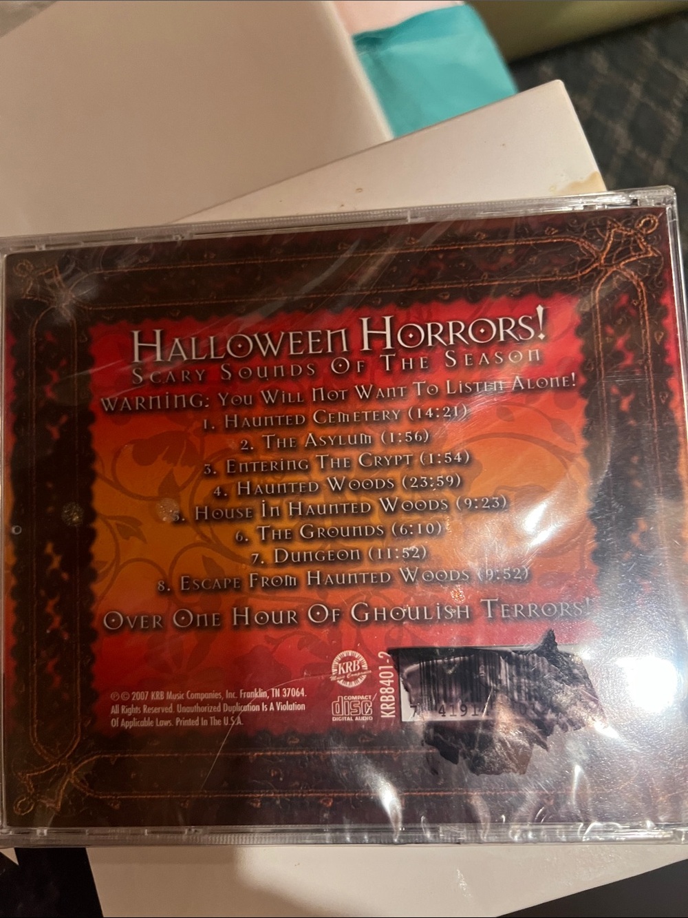 Halloween Horrors! Scary Sounds Of The Season - Red CD
